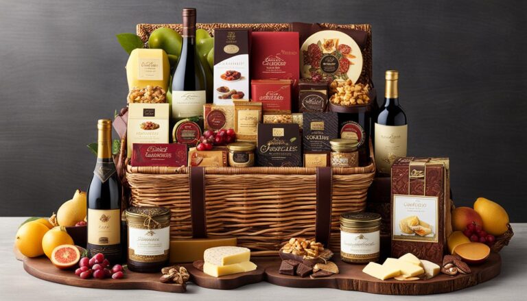 luxury food gift baskets