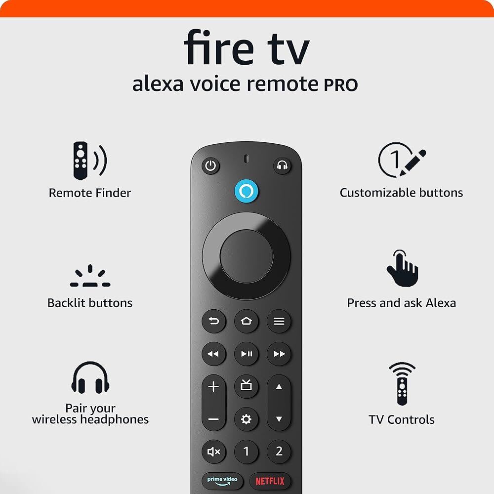 Amazon Alexa Voice Remote Pro with Finder