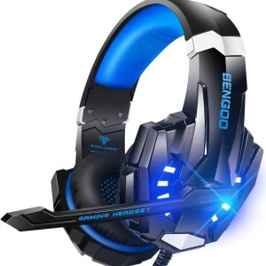BENGOO G9000 Stereo Gaming Headset - Blue