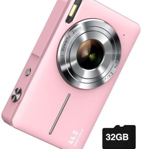 FHD 1080P Compact Digital Camera with 16X Zoom