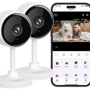 Litokam 2K Indoor Security Camera with Night Vision