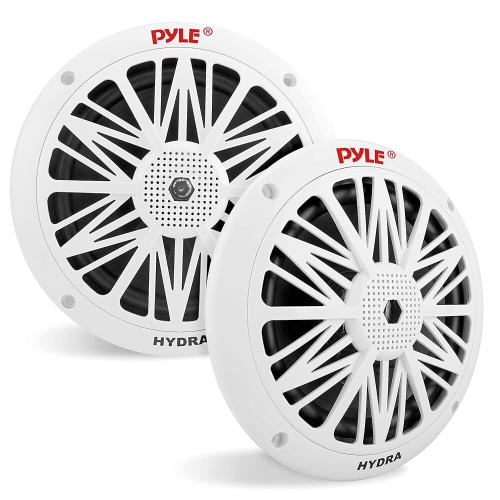 Pyle 6.5 Inch Dual Marine Speakers - Waterproof