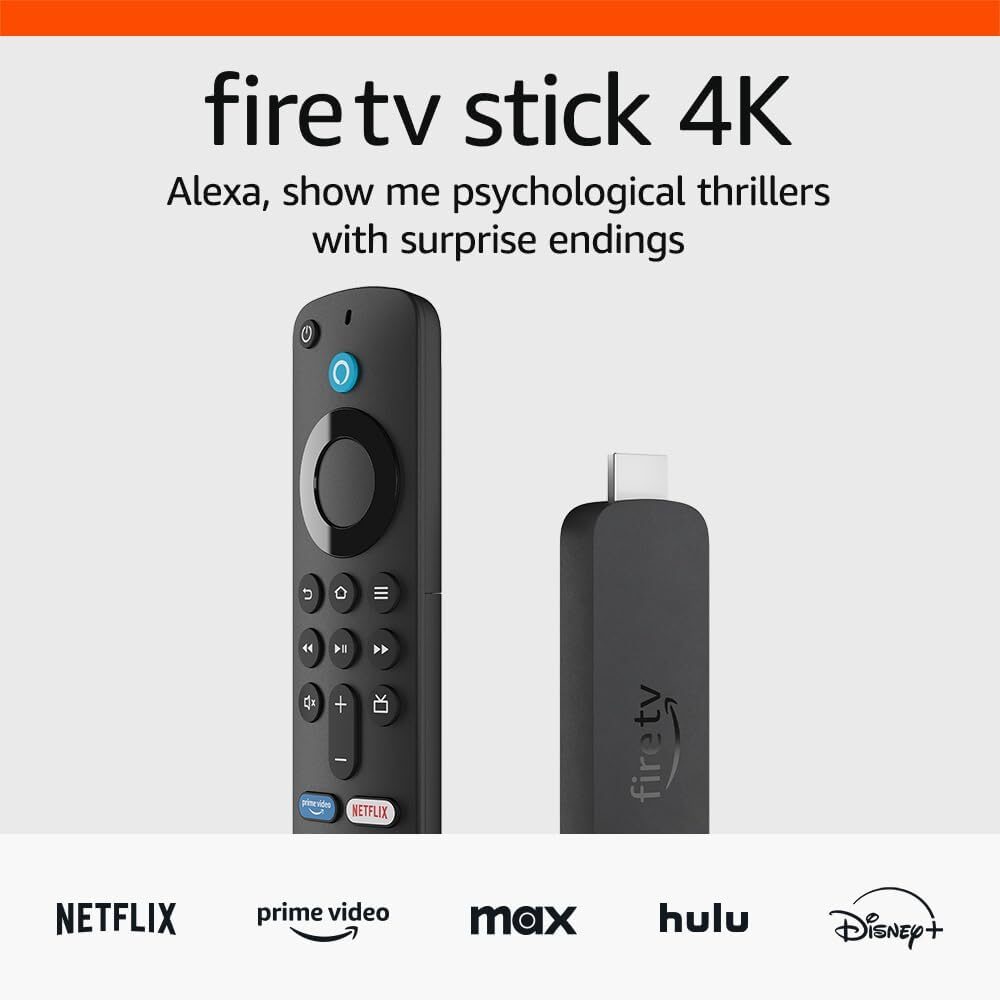 Amazon Fire TV Stick 4K with Wi-Fi 6