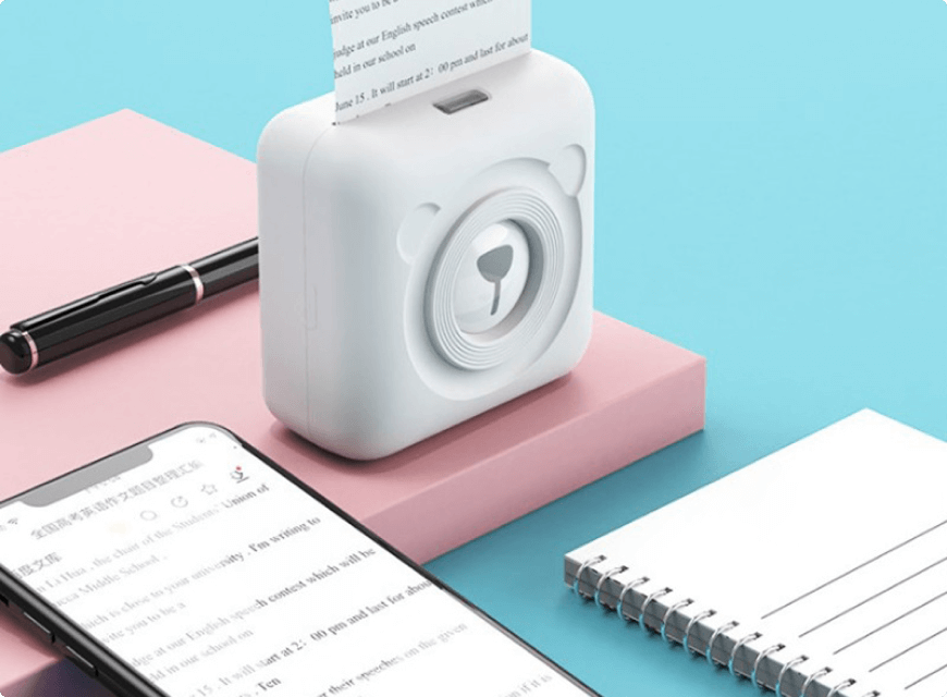 Portable Bluetooth Thermal Printer for Smartphones