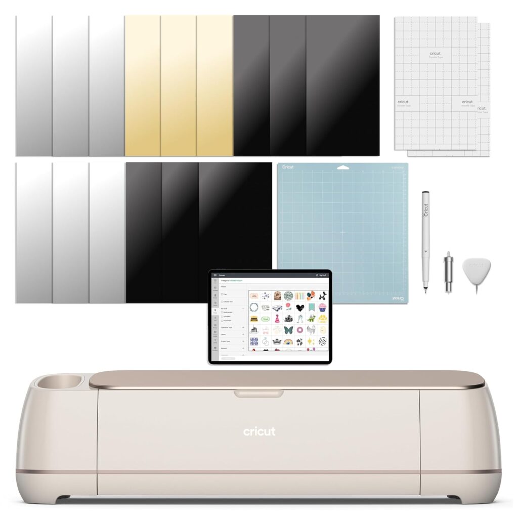 Cricut Maker 4 Smart Cutting Machine Bundle