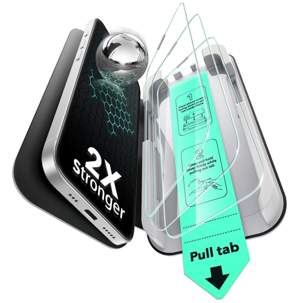 ESR Shatterproof Screen Protector 3 Pack