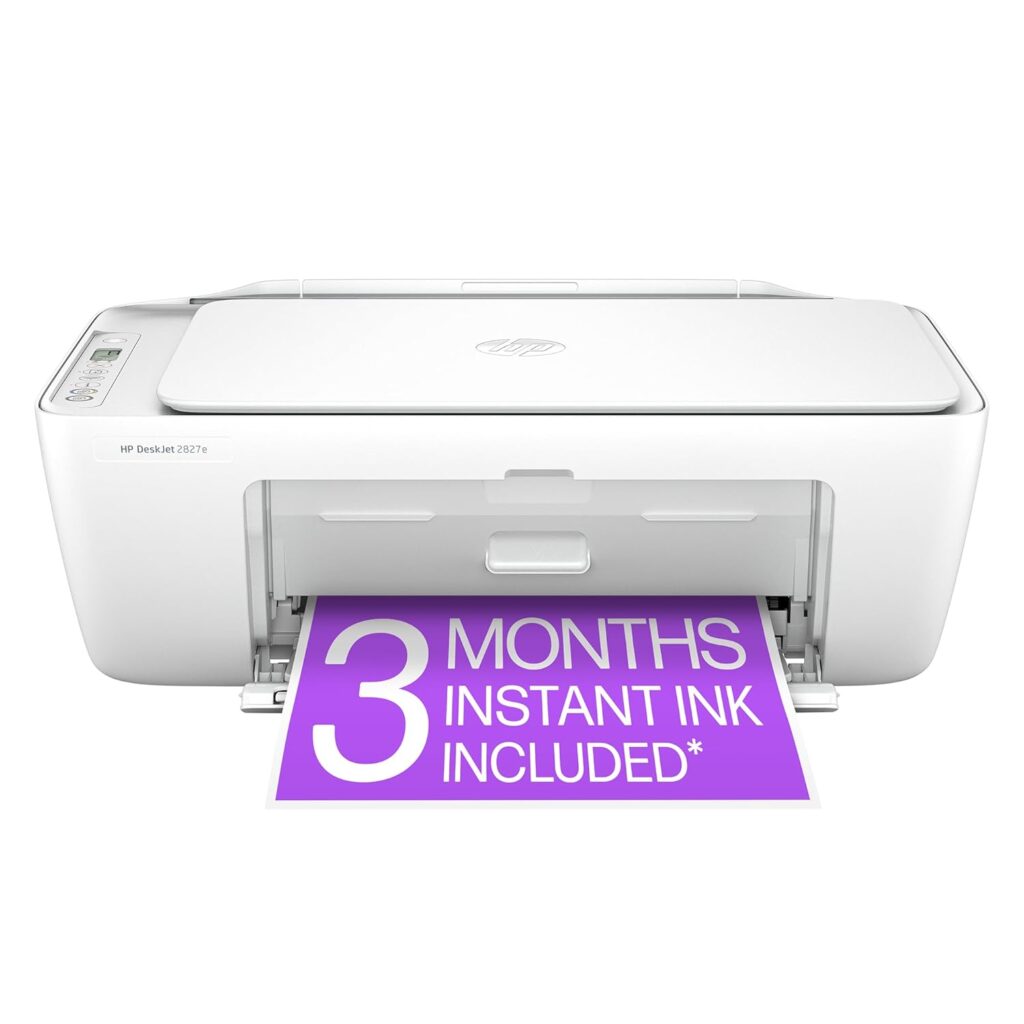 HP DeskJet 2827e Wireless All-in-One Printer