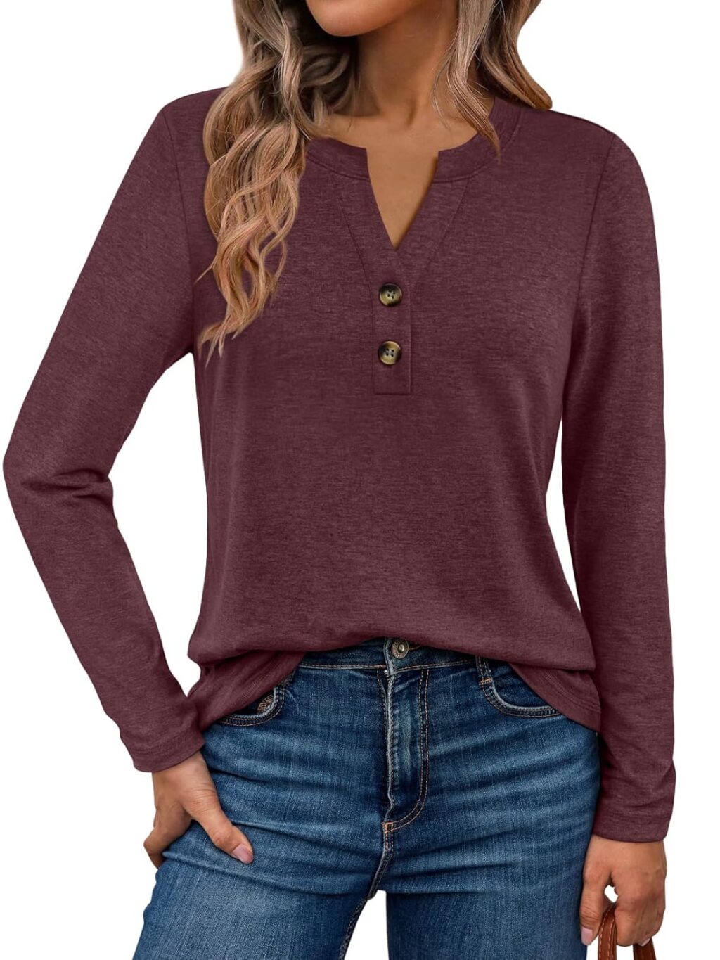 WYNNQUE Women's Long Sleeve Casual Blouses