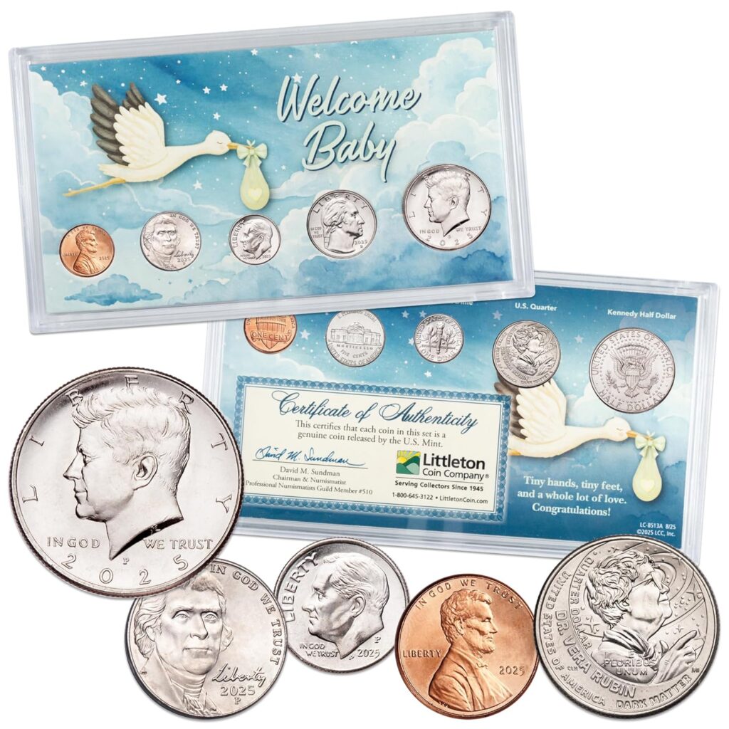 2025 New Baby 5-Coin Set Uncirculated