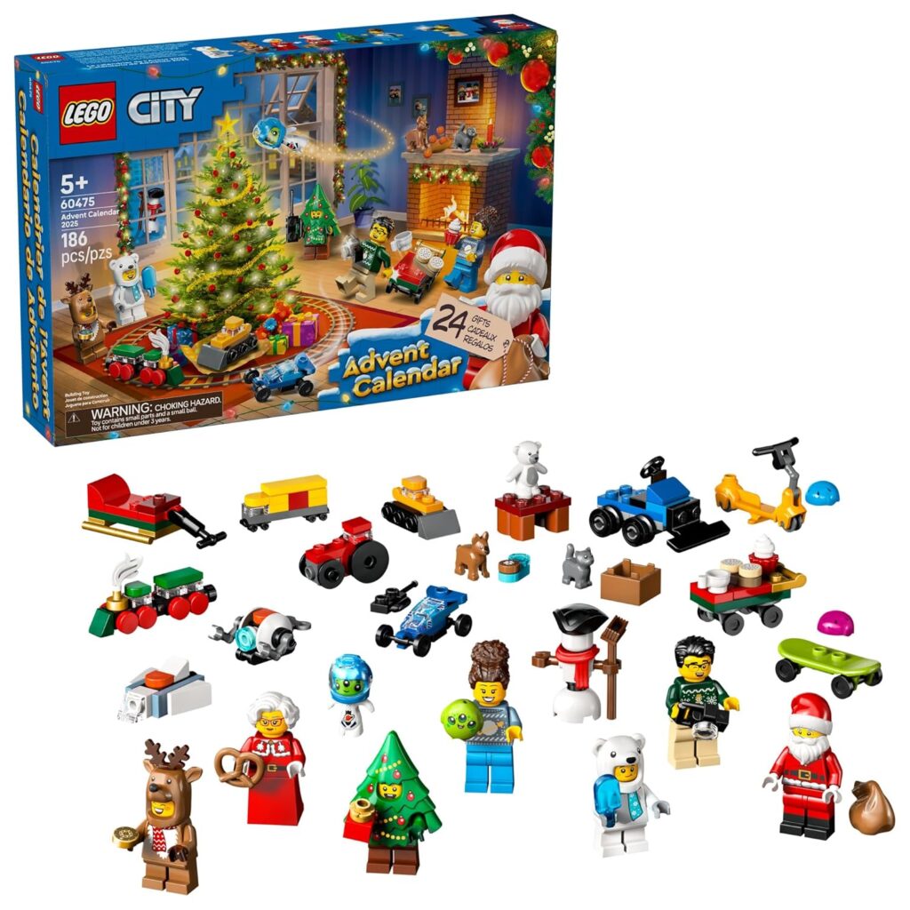 LEGO City Advent Calendar 2025 for Kids