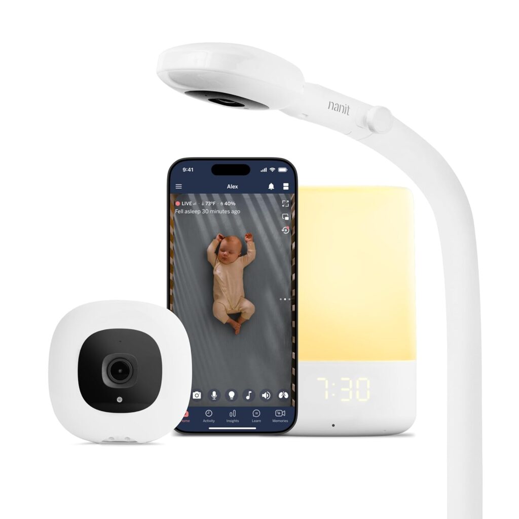 Nanit Essentials Smart Baby Monitor & Stand
