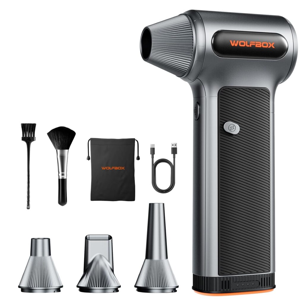 WOLFBOX MF200 Cordless Electric Air Duster