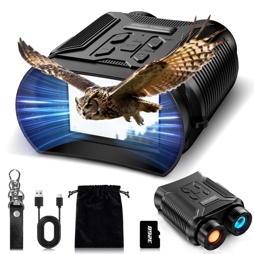 4K Night Vision Goggles with Camera