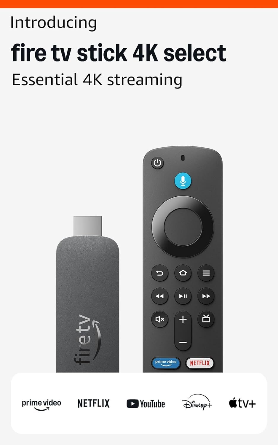 Amazon Fire TV Stick 4K - Stream in 4K